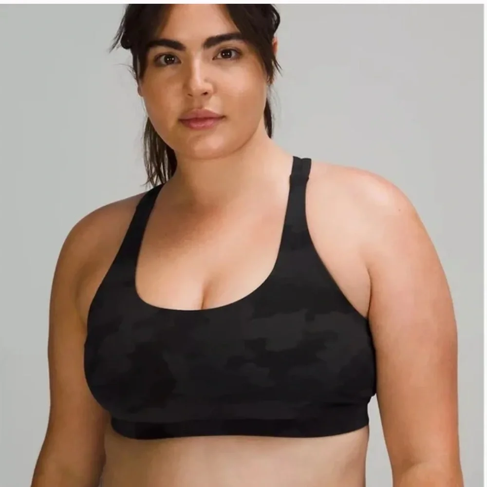 Lululemon Energy Bra Black Camo